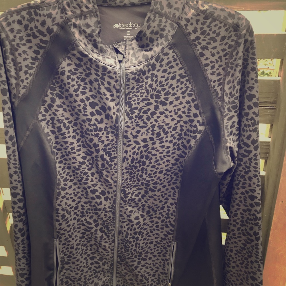 Ideology athletic zippered jacket